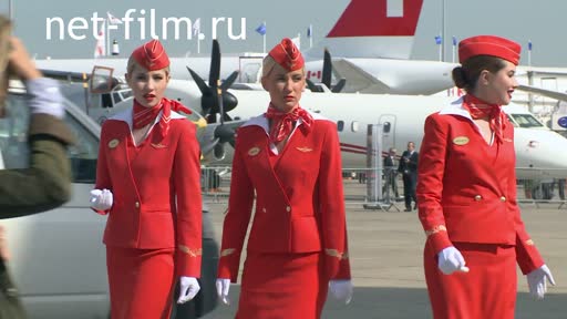 Footage Cosmonautics. Russian space in Le Bourget. (2015)