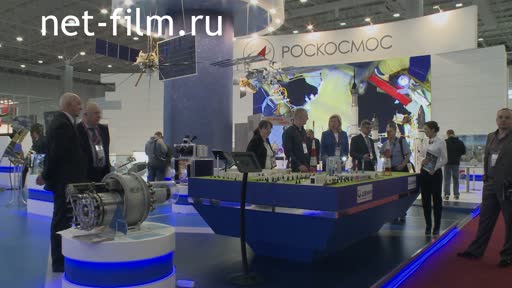 Footage Cosmonautics. Peaceful space at the Military Forum. (2016)
