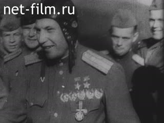 Footage Alexander Ivanovich Pokryshkin. (1943-1969)