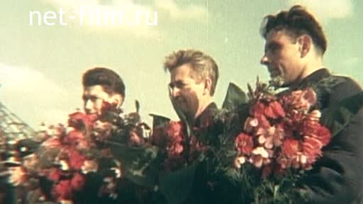 Footage Cosmonautics. The first "Voshod" in orbit. (2019)