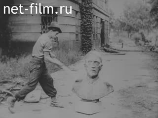 Footage Newsreel of post-war Germany. (1945-1949)