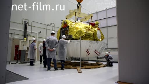 Footage Roscosmos, archive. Automatic interplanetary station "Luna-25". (2021-2022)