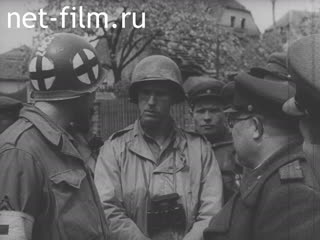 Footage Meeting with Allies. (1945)