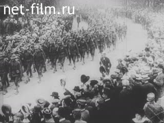 Footage World War I. Campaign 1917-1918. (1917-1918)