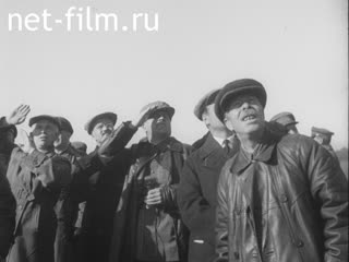 Footage Maneuvers of the troops of the Moscow Military District. (1936)