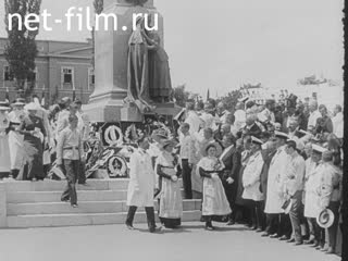 Footage Opening of the monument to P. A. Stolypin. (1913)