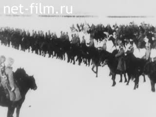 Footage Newsreel of the First World War and the Civil War. (1915-1918)