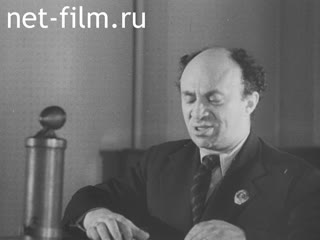Footage Solomon Mikhoels. (1941-1948)