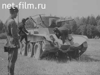 Footage The Red Army in the second half of the 1930s. (1936-1939)