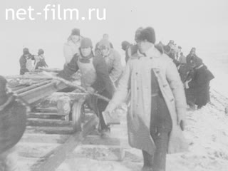 Footage Kazakhstan in the second half of the 1920s and the construction of the Turksib. (1927-1930)