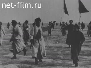 Footage Suppression of the Kronstadt rebellion. (1921)