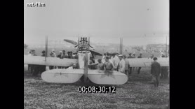 L.D. Trotsky at the Khodynka airfield