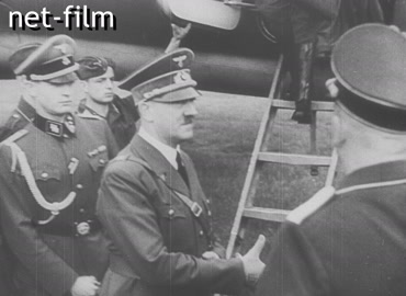 Footage Nazi Germany at the end of World War II. (1944-1945)