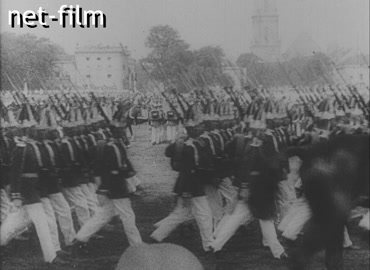 Footage The Militarization of Kaiser's Germany. (1905-1914)