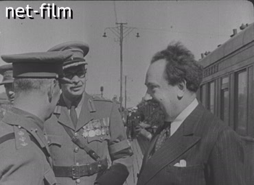 Footage The international situation before World War II. (1939)
