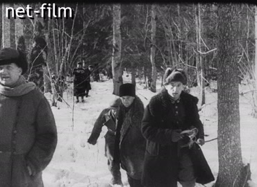 Footage Hunting in Belovezhskaya Pushcha with the participation of G. Goering. (1935)