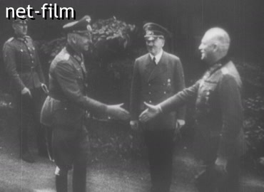 Footage Newsreel of the Third Reich. (1939)