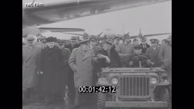 Arrival of the Yalta Conference participants