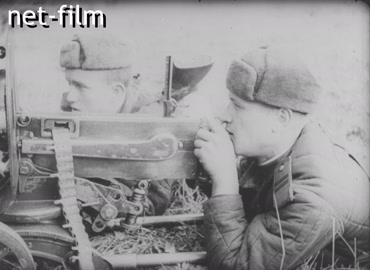 Footage Soviet troops in Germany. (1945)