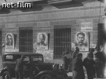 Footage Spain during the civil war. (1936)