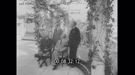 F.D. Roosevelt during the Casablanca conference