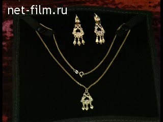 Footage Borist Yeltsin's visit in Yakutia. (1990-1999)