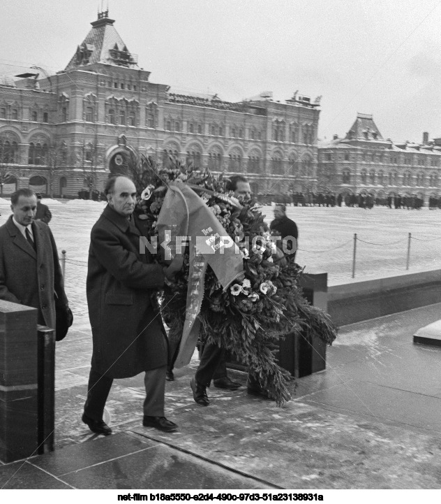 Визит К. Бахмана в СССР