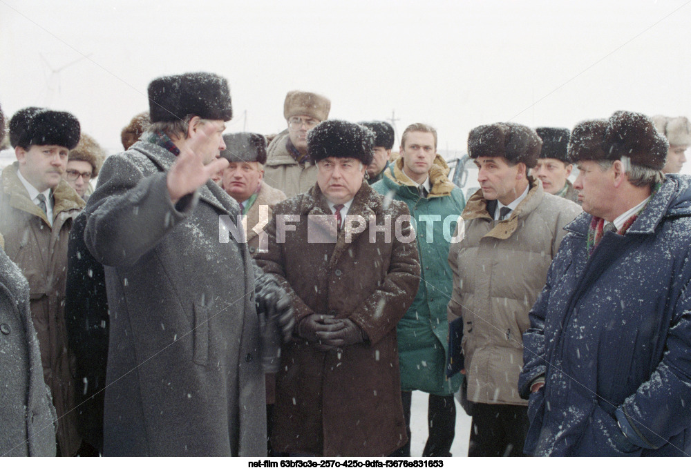 Поездка В.С. Черномырдина в Томск