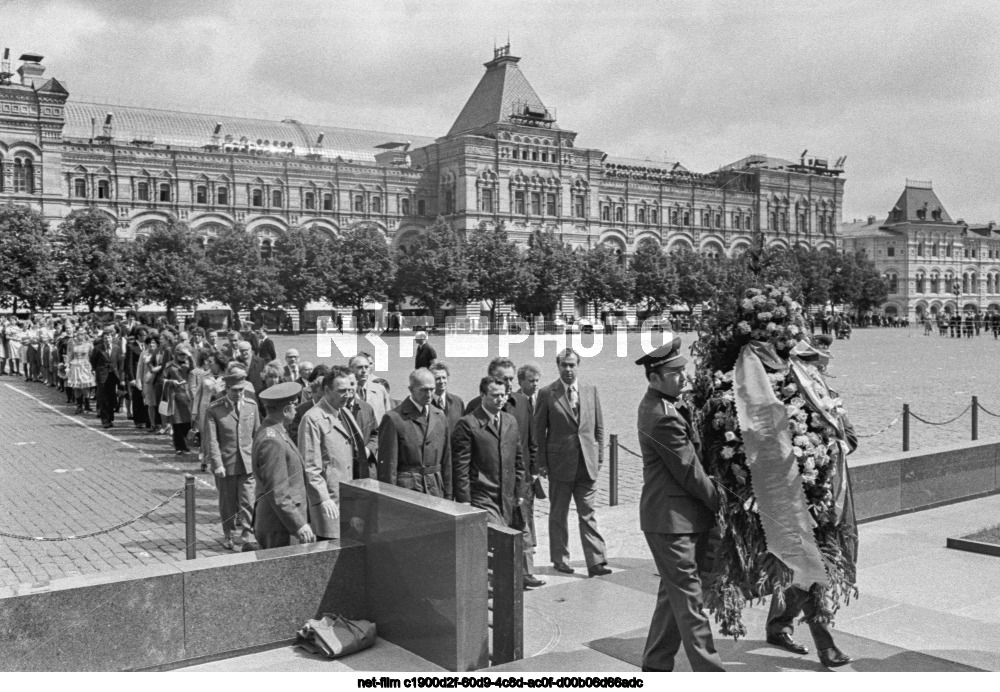 Визит М. Лучана в СССР