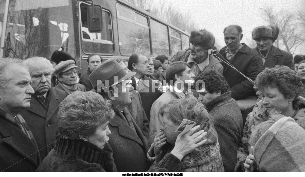 Поездка М.С. Горбачева в Армянскую ССР