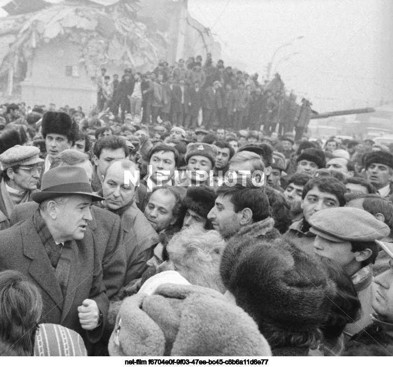 Поездка М.С. Горбачева в Армянскую ССР