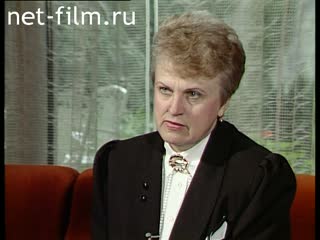 Footage Interview with Danuta Kazimira Prunskiene. (1991)