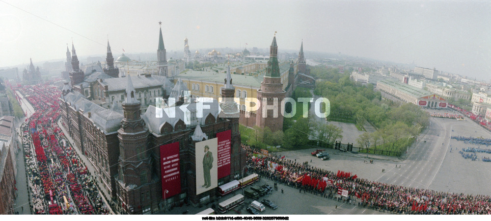 Празднование 1 Мая в Москве