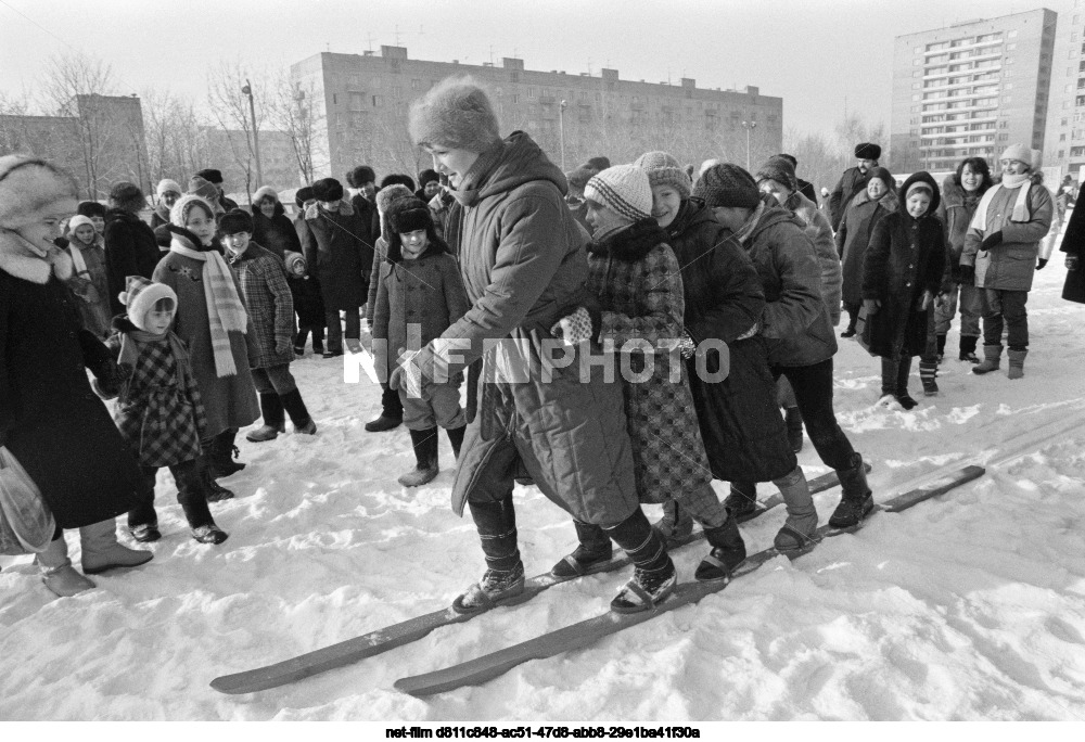 Праздник "Русская зима" в Москве