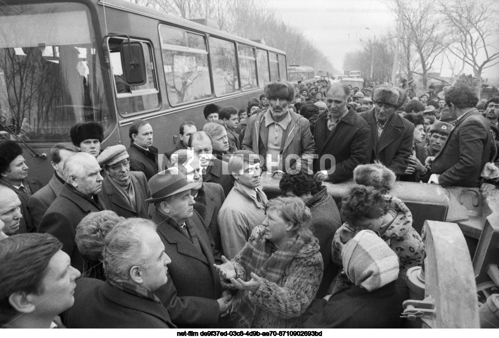 Поездка М.С. Горбачева в Армянскую ССР