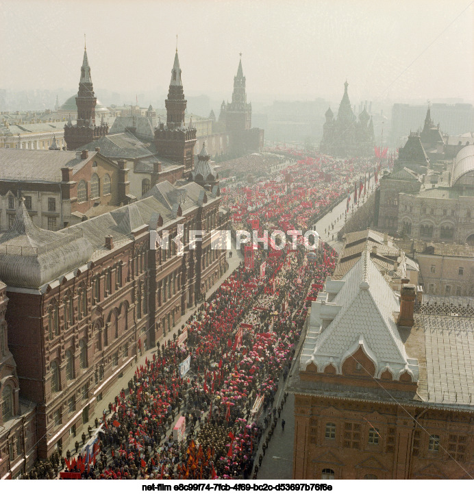 Празднование 1 Мая в Москве