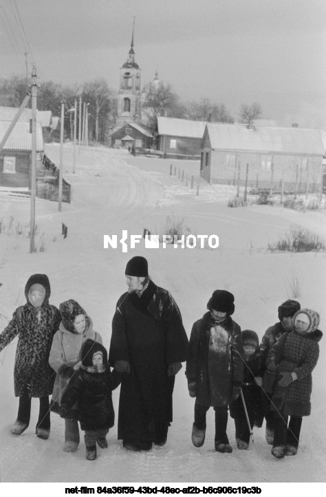 Жители села Спас Ярославской области