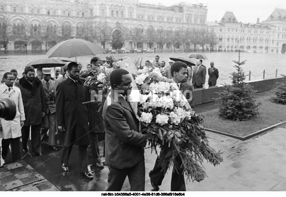 Визит С.М. Машела в СССР