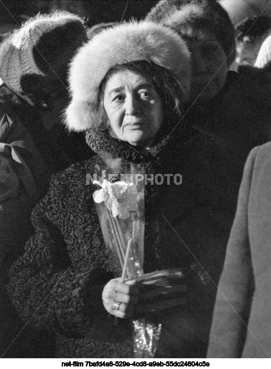 Митинг в честь дня памяти режиссера В.Э. Мейерхольда в Москве