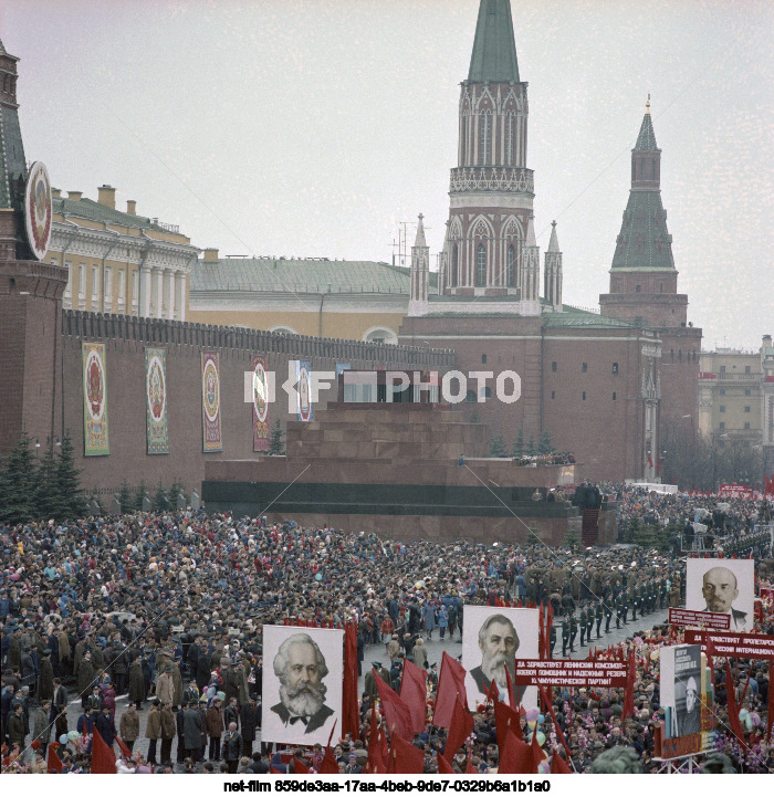 Празднование 1 Мая в Москве