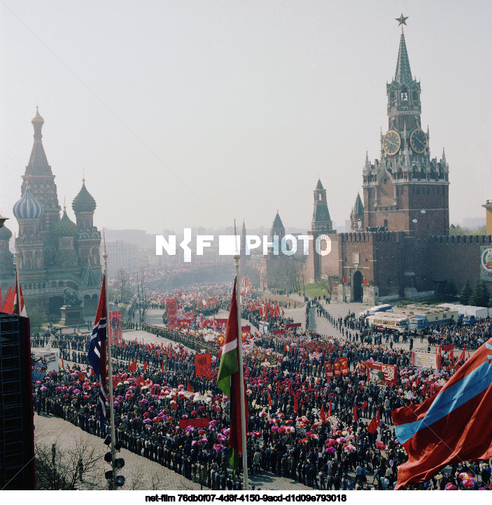 Празднование 1 Мая в Москве