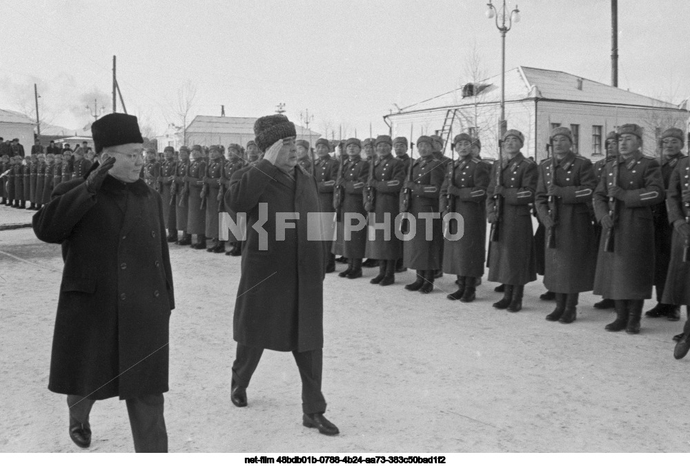 Визит Л.И. Брежнева в Монголию