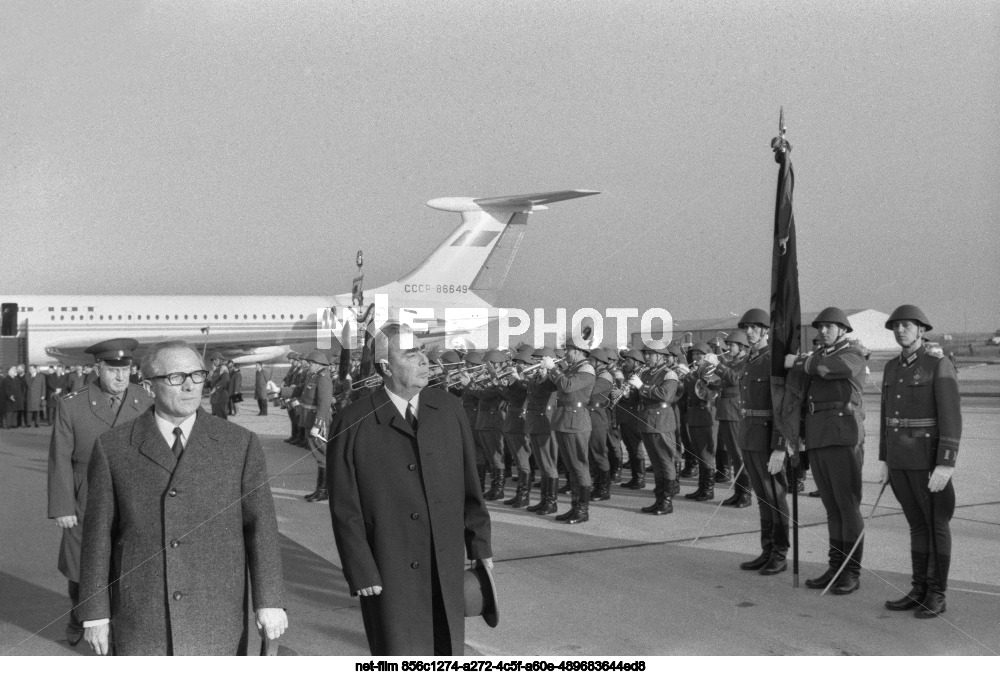 Визит Л.И. Брежнева в ГДР