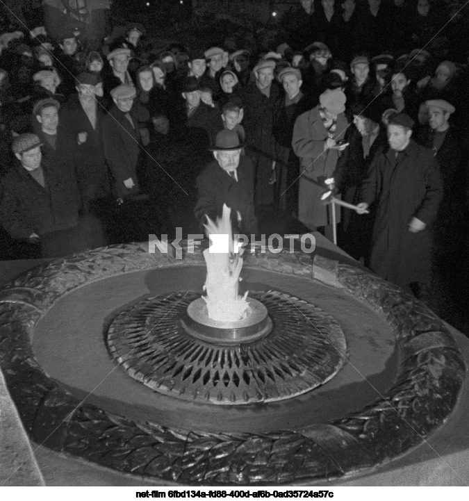 Зажжение огня Вечной Славы в Перми