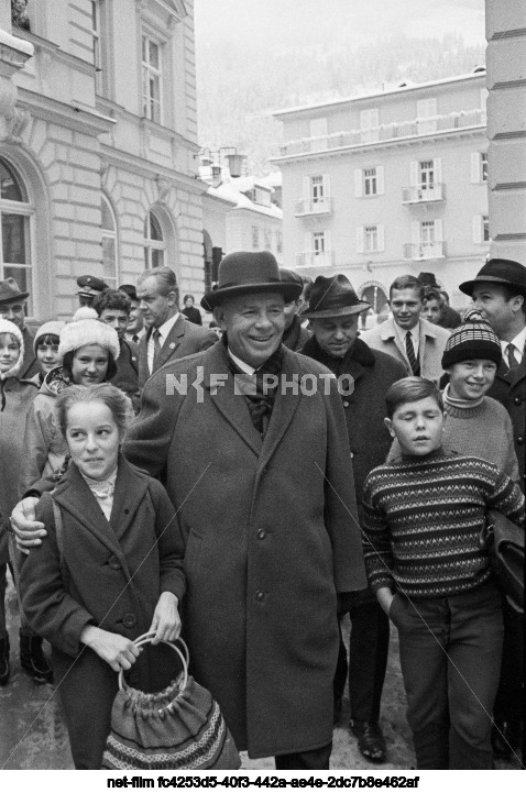 Визит Н.В. Подгорного в Австрию