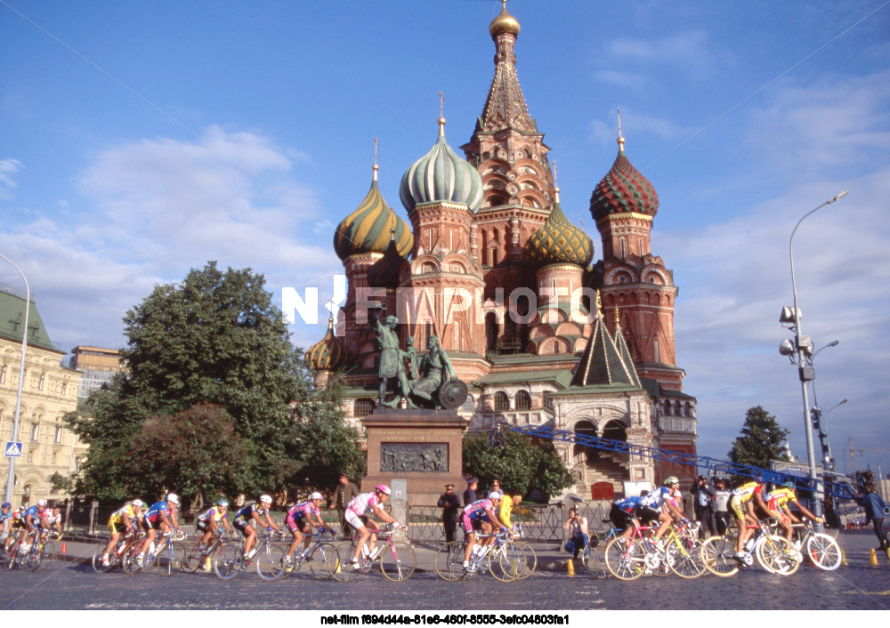 Велогонка "Мастерс-критериум" в Москве