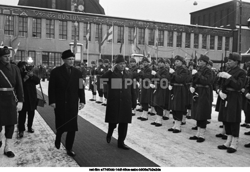 Визит Н.В. Подгорного в Финляндию