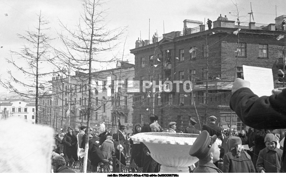 Празднование 1 Мая в Магадане