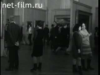 Киножурнал Новости дня / хроника наших дней №7-1969 Чехословацкие друзья в Москве. За рубежом. Искусство. (1969)