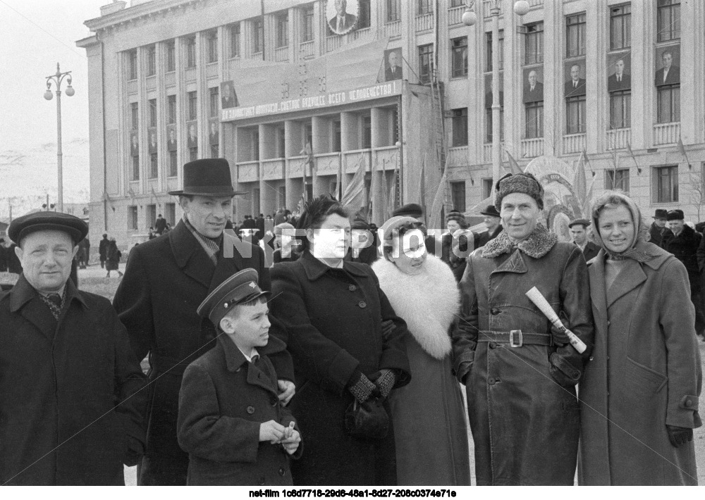 Празднование 1 Мая в Магадане